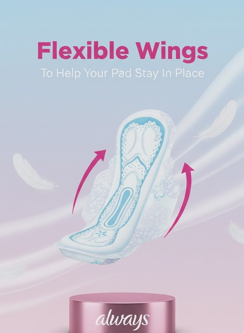 Always 2 in 1 Feather Soft Long Sanitary Pads - 26 Pads - Image 3